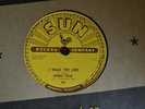 JOHNNY CASH ON SUN - I WALK THE LINE - 78 RPM - VG+