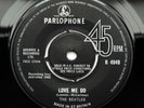 The Beatles - Love Me Do - Rare UK 1964 Pressing with 'Sold in UK..' Labels 45