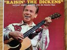 LITTLE JIMMY DICKENS: Raisin' The Dickens 45 With Picture Sleeve RARE