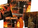 Amon Amarth ?– The Avenger - Orange Flame Splatter Vinyl Record No 239/300
