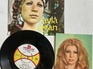 AYLA ALGAN - ZUHTU / HATCEM  7 ‘’ RECORD + LYRICS POSTCARD TURKISH