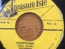 BABA BROOKS BAND - Nightmare, Rare Ska Inst, Treasure Isle, 7