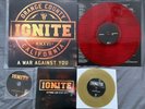 Ignite A War Against You Coloured Red Vinyl LP, Nothing Can Stop Me Gold 7”