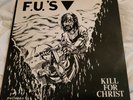 F.U.'s Kill for Christ ep X-Claim #2 first pressing KBD Boston punk hardcore SSD