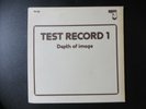TEST RECORD 1 Depth of Image LP OPUS 3 LP 79-00 MINT