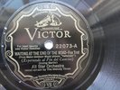 All Star Orchestra 78rpm Single 10-inch Victor Records VE #22073 Waiting At The