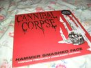 CANNIBAL CORPSE -HAMMER SMASHED FACE- AWESOME RARE LTD ED RE-PRESS EP 180 GR