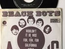 BEACH BOYS WOULDN’T IT BE NICE FUN FUN CALIFORNIA GIRLS 1972 RARE YU 7“PS N/MINT