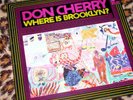 DON CHERRY   WHERE IS BROOKLYN. 1977 UK LP. Pharoah Sanders. Jazz.