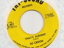 NORTHERN / MOD-- ED CROOK -- THAT'S ALRIGHT -- NASHVILLE MATRIX