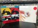 SUICIDE 2LP LOT: A WAY OF LIFE OG EX/EX'88 WAX TRAX + FIRST ALBUM SEALED REPRESS