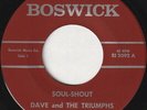 Dave and The Triumphs   Soul Shout   US 45 cool Garage/Northern crossover HEAR