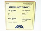 MILES DAVIS - MODERN JAZZ TRUMPETS - Orig. USA PRESTIGE 113 LP 10
