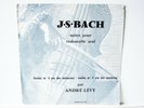 ANDRE LEVY - BACH Cello Solo Suites 5 & 3 - LUMEN LD 3448 LP -