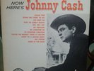 JOHNNY CASH: Now Here’s Johnny SUN SLP 1255 Heavyweight ORIG ’61 Country LP