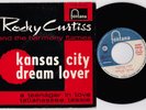 RARE  FRENCH UNIQUE EP 1959    ROCKY CURTISS AND THE HARMONY FLAMES  kansas city