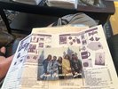 Bon Jovi New Jersey From Russia with love postcard of band signed w Letter Inv5
