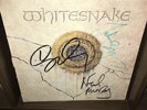 SIGNED x3 COA Whitesnake Vinyl David Coverdale Neil Murray John Sykes