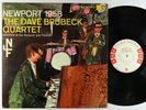 Dave Brubeck Quartet - Newport 1958 LP - Columbia - CL 1249 6-Eye Mono VG+ PROMO
