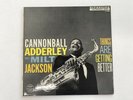 CANNONBALL ADDERLEY-THINGS ARE GETTING BETTER-MONO-VINYL 9.0,SLEEVE 9.0