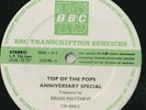 BBC TRANSCRIPTION TOP OF THE POPS 1000 ANNIVERSARY BEATLES PINK FLOYD ZEPPELIN