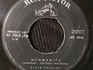 ELVIS PRESLEY-CHILE ORIGINAL SINGLE RCA 45 RPM 7” LITTLE SISTER EX