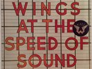 PAUL McCARTNEY WINGS AT THE SPEED OF SOUND ORIGINAL 1976 1ST PRESS HYPE LP MINT