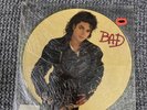 Michael Jackson Lp SEALED Bad 1987 Original Yellow Press Picture Disc Promo Cop