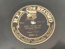 78 RPM REX RECORD 5259 HAGER'S BAND AIDA HYMM / FAUST SELECTION VERTICAL CUT