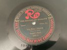 78 RPM REX RECORD 5395 HAGER'S BAND FIRST CALL TO THE COLORS / BIG BEN MARCH