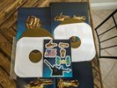 Run The Jewels 3 RTJ 3  Gold Vinyl Stickers Poster