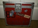 Vintage The Eagles Live Record Album Vinyl LP BB 705 Hotel California w/POSTER