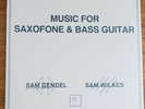SAM GENDEL & SAM WILKES - MUSIC FOR SAXOFONE & BASS GUITAR Vinyl limited to 500