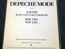Depeche Mode - Just Can’t Get Enough/New Life- Rare USA Promo 12” (Vinyl Record)