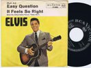 ELVIS PRESLEY (Such An) Easy Question german 45PS 1965 RCA Victor VG++/VG++