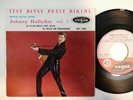 Johnny Hallyday Vol. 3 Itsy Bitsy Petit Bikini 45T 7' VOGUE EP Languette