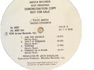 PATTI SMITH GROUP: Radio Ethiopia-LP 1976 Arista AL 4097 Test Pressing PromoCopy
