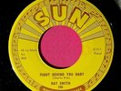 RAY SMITH - Right Behind You Baby - clean 45 rpm - SUN 298