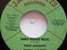 45 REGGAE / TONY ANTONIO / DANCE REGGAE MUSIC / JAH SKERTS / LISTEN