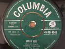 Mary Lou Ronnie Hawkins & The Hawks RARE 1959 rockabilly Columbia 45-DB 4345 EX
