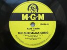 Kate Smith CHRISTMAS SONG WHITE CHRISTMAS 78 RPM MGM Records Jack Miller Cond.