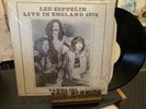 RARE LIVE LED ZEPPELIN “LIVE IN ENGLAND 1976 ON TAKRL 918 LABEL EX EX