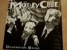 MOTLEY CRUE - generation swine  - lp -test sleeve - splater vinyl