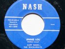CLIFF NASH – ROCKABILLY - 45RPM JENNIE LOU/RAMPAGE - NASH 600 (M-)