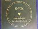 RARE DISQUE  Marcelle MEYER RAVEL L'oeuvre de piano  2LP DF100 & DF101