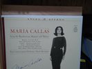 Maria Callas Sings Arias By Beethoven, Mozart & Weber Signed Autographed LP