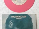 John Cougar Mellencamp-Pink Houses 45 Pink Vinyl & Picture Sleeve Promo