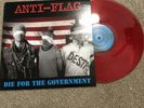 Anti-Flag Die For The Government On Red Vinyl