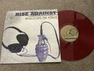 Rise Against Revolutions Per Minute On Red Vinyl - See Notes
