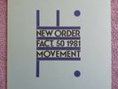 New Order - Movement - Original 1981 UK Vinyl Album - Ex -   Free P&P